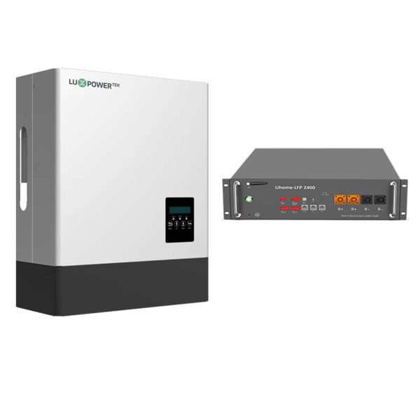 Lux 3.6kWh Hybrid Inverter + 2.4kWh Uhome Battery